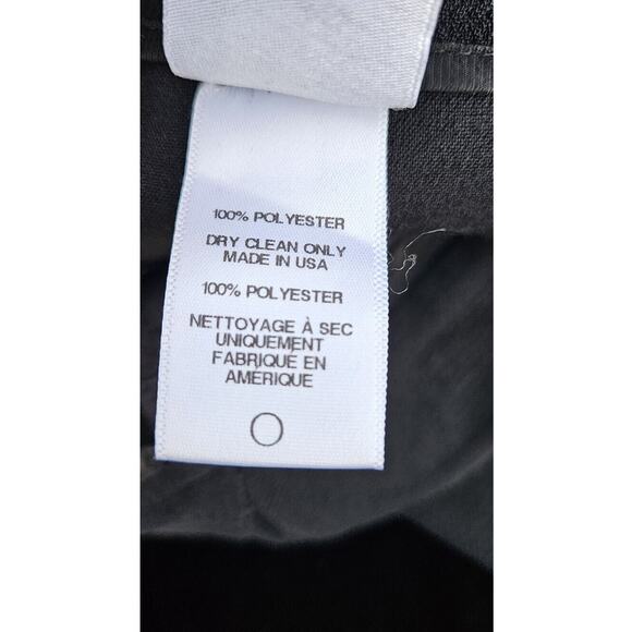 Rosetta Getty Womens Pants 8 Black Capri Pull On Straight Leg Elastic Waist - Picture 10 of 11